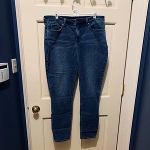 NYDJ Blue Denim Jeans - Size 14